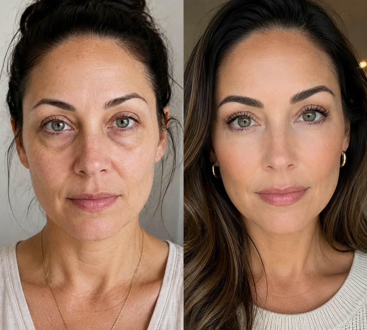 Two side-by-side portraits